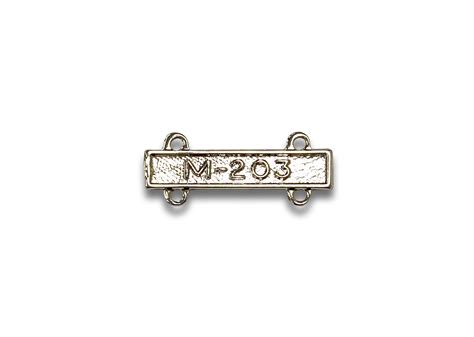 Us Army M 203 Sta Brite Qualification Bar Sta Brite Insignia Inc