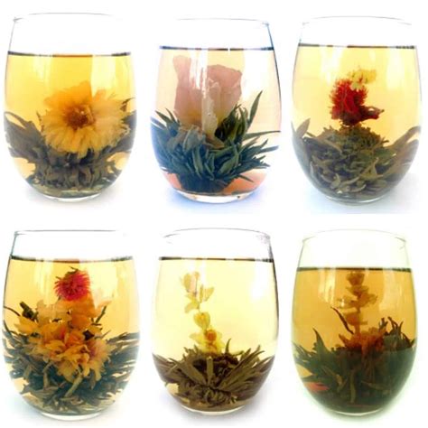 How To Prepare And Appreciate Blooming Flower Tea My Tea Vault