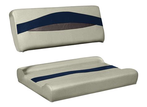 Wise Bm1152 1730 Premier Series Pontoon Flip Flop Seat Cushion Set