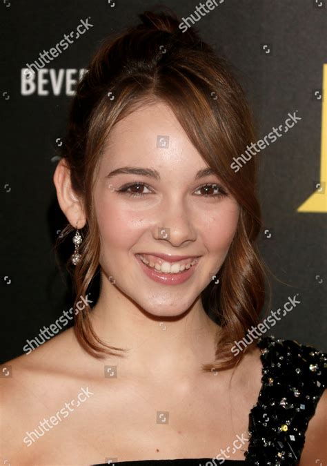 Haley Pullos Arrives 39th Annual Daytime Editorial Stock Photo Stock
