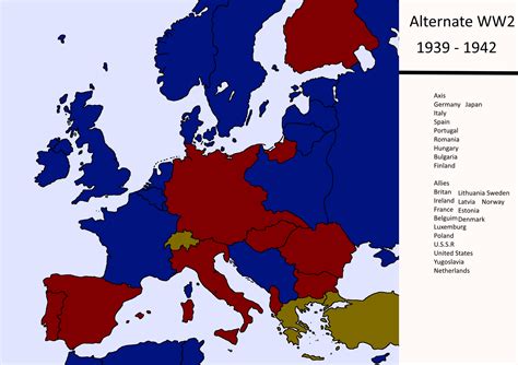 Blank map of europe after ww2 � kingdomcolor.info #987967. Alternate WW2 Map by TXMapper on DeviantArt