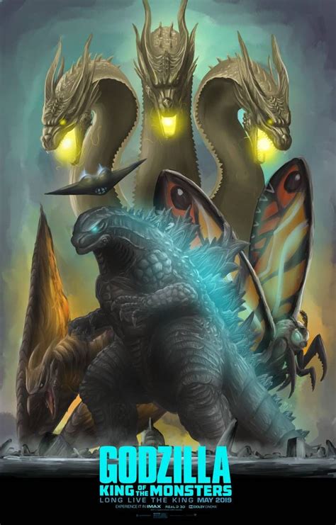 Afterward, several titans — including rodan, a giant halfway through the movie, we discover that ghidorah can regenerate missing parts. Godzilla: King of the Monsters poster by Zetroczilla on ...