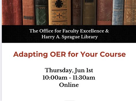 Adapting Open Educational Resources Oer For Your Course Office For