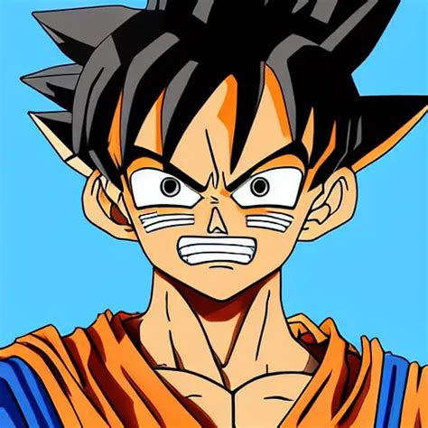 Portrait Goku X Luffy Fusion Detailed By Beatrix Stable Diffusion