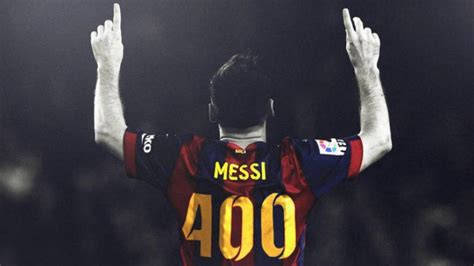 Messi Scores 400 Goals For Barcelona Video The18
