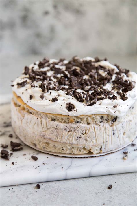 Cookies And Cream Ice Cream Cake The Little Epicurean Sg Web