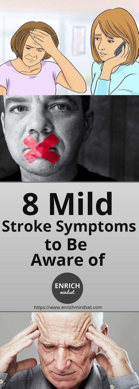 8 Mild Stroke Symptoms To Be Aware Of Daily Tips For Health Health