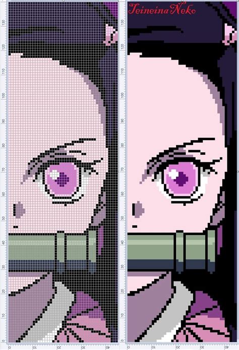 Pin By たえみ On Anime Pixel Art Pixel Art Pixel Art Grid Minecraft