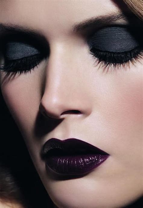Gothic Makeup With Black Heavy Eyeshadow Pretty Designs