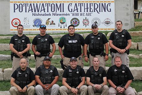 Law Enforcement Prairie Band Potawatomi Nation