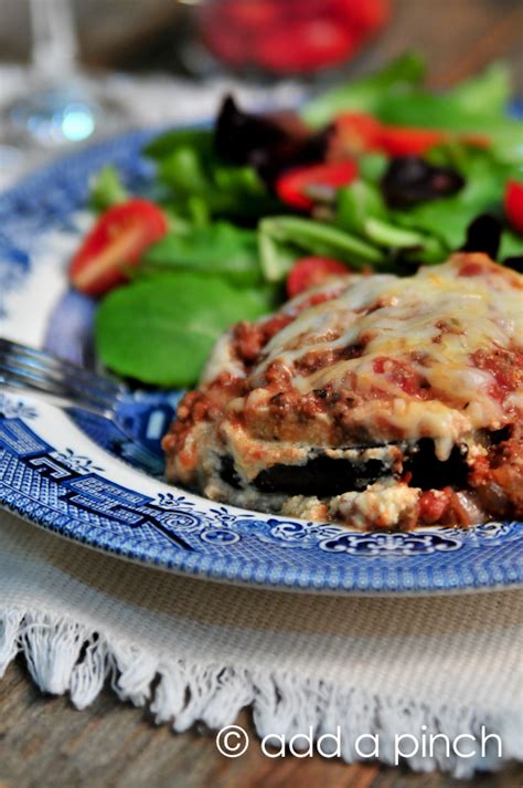 Easy Eggplant Lasagna Recipe Add A Pinch