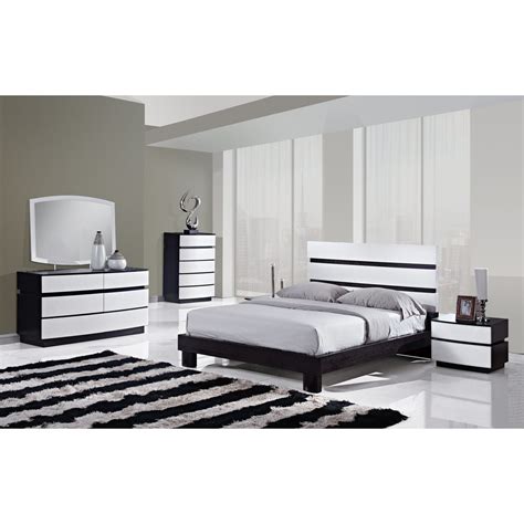 Global Furniture Usa Catalina Panel Customizable Bedroom Set White