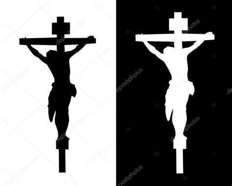 Download Crucifixion Silhouette — Stock Illustration Cross