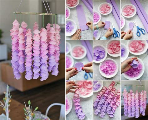 15 Diy Crepe Paper Decoration Ideas