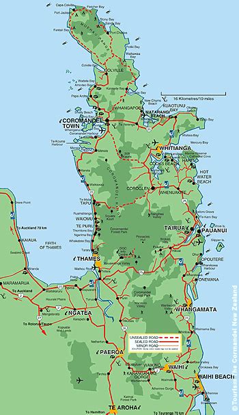 The Coromandel Region North Island Of New Zealand Travel1000places