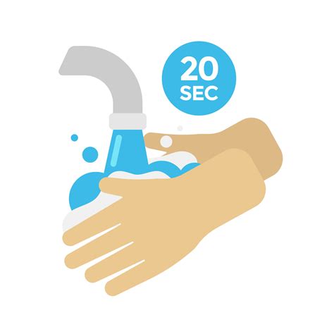 Washing Hands Vector Design Second Hand Washing And Cleaning Concept Flat Design Jangro Blog