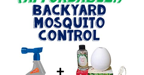 Combining it with coconut oil enhances its mosquito repellent potential and basically makes it your very own natural. Live and Learn: DIY (Affordable!) Backyard Mosquito Control