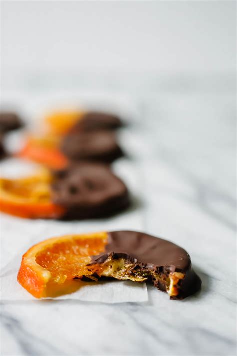 Chocolate Dipped Candied Oranges — The Only Podge
