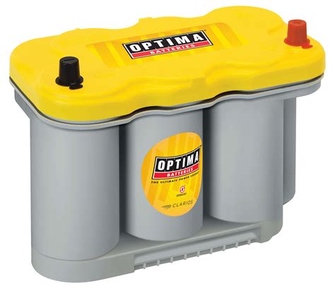 Optima Yellow Top 8037 327 Bci D27f High Performance Agm Battery
