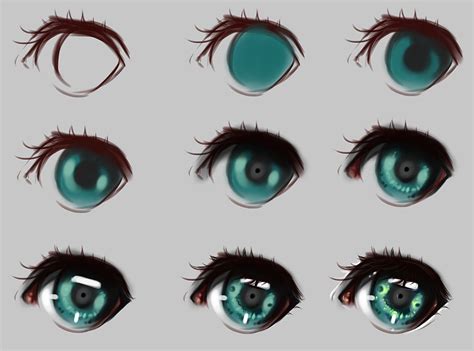 There are so many characters from the manga series 'sword art online' and because of this i keep getting more and more r. Eyes step by step by ryky.deviantart.com on @DeviantArt | Digital art tutorial, Art tutorials ...