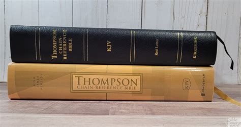 Zondervans Kjv Thompson Chain Reference Bibles Bible Buying Guide