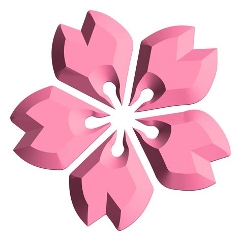Free Sakura Bloem Icoon 3d 17339041 Png With Transparent Background