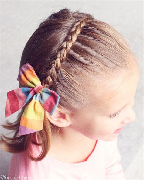 The Dutch Lace Headband Braid Side Ponytail Hairstyles Kids