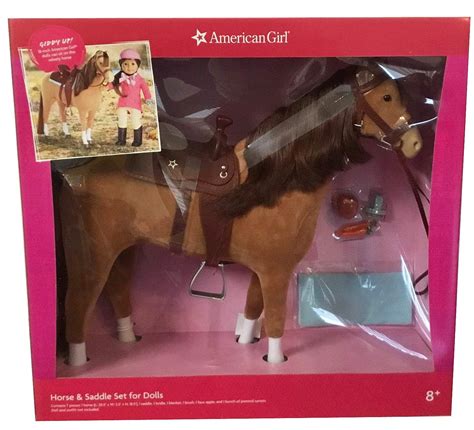 American Girl Horse And Saddle Set For Dolls