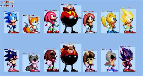 10x Sonic Mania Plus But Its Sonicexe In Friday By Abbysek On Deviantart