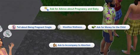 Woohoo Wellness And Pregnancy Overhaul Module 5 Lumpinous Sims 4 Mods