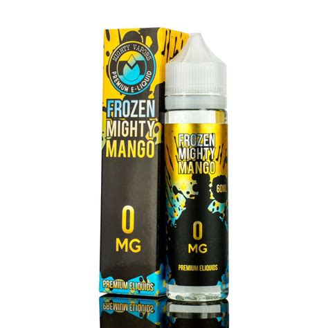Mighty Vapors Frozen Majestic Mango 60ml Vape Juice Best Price 1299