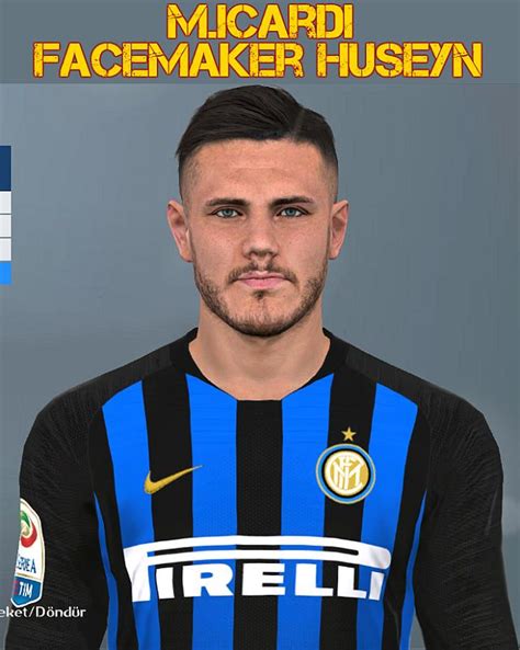 Ultigamerz Pes 2017 Mauro Icardi Inter Milan Face