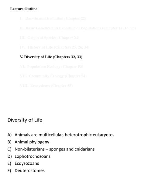 Diversity Of Life Pdf Organisms Biology