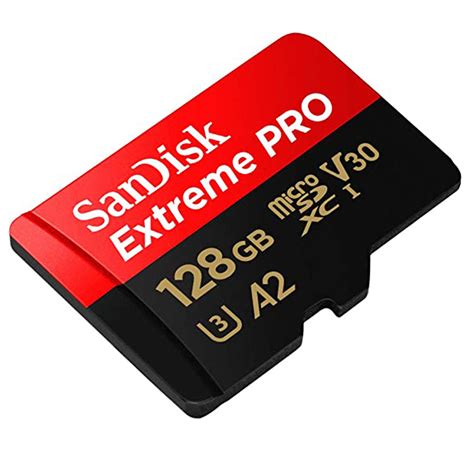 Sandisk Extreme Pro Microsd Uhs I Card 128gb For 4k Video On