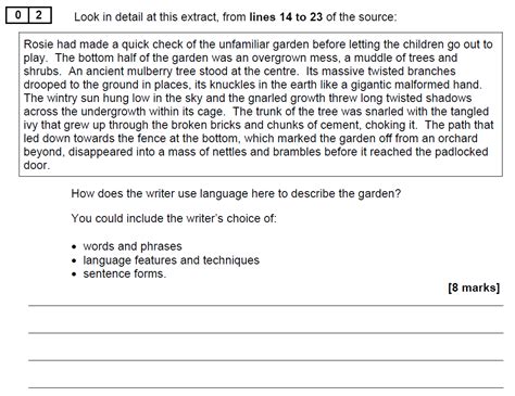 Aqa Gcse Nov 2020 English Language Past Paper 1 Questions And Answers