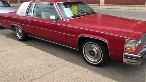 1980 Cadillac Coupe Deville Red Video 3 Youtube