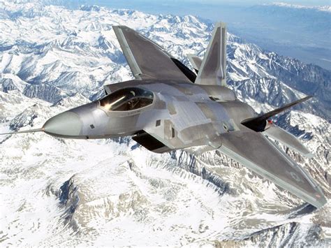 F 22 Raptor Advanced Fighter Aircraft Us Military Aircraft Picture