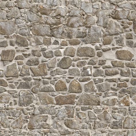 Seamless Medieval Stone Wall Texture With Maps Texturise Free Images