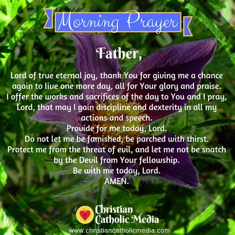 Morning Prayer Catholic Wednesday 1-29-2020 - Christian Catholic Media