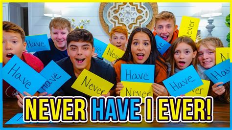 never have i ever teen edition are they in trouble siblings youtube