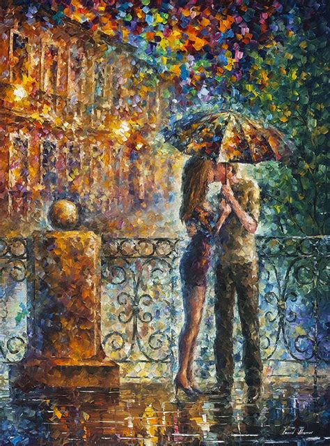 Jeremiahs Mom And Kiss Painting Romantic Art Canvas Painting
