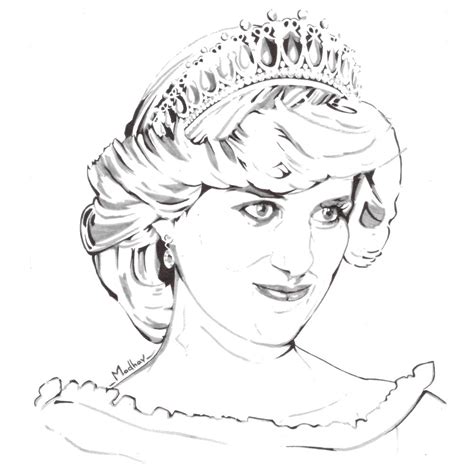 Princess Diana Coloring Pages – Learning How to Read