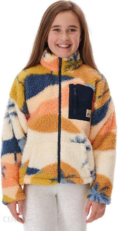 Rip Curl Waves Polar Fleece Jacket Girls Kolorowy 8y 130 002gfl32828