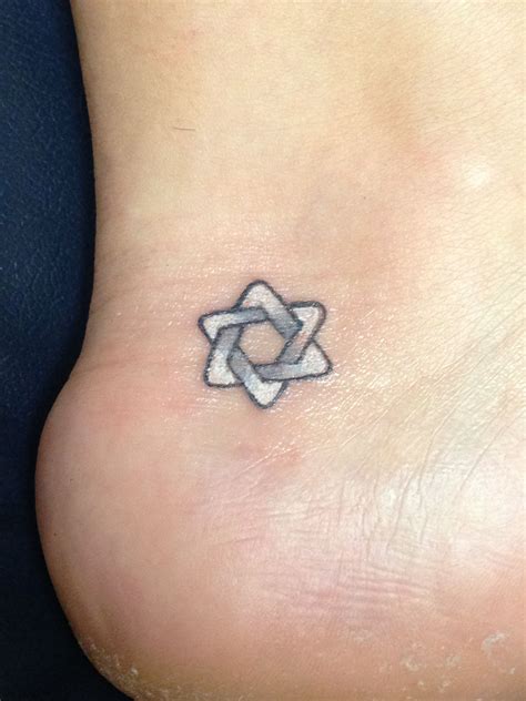 Star Of David Cross Tattoo