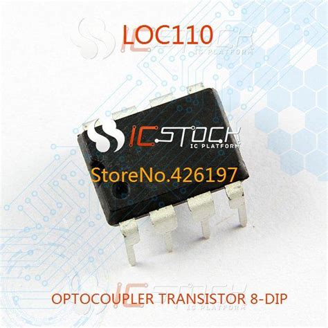 Free Shipping Loc110 Optocoupler Transistor 8 Dip 110 3pcstransistor