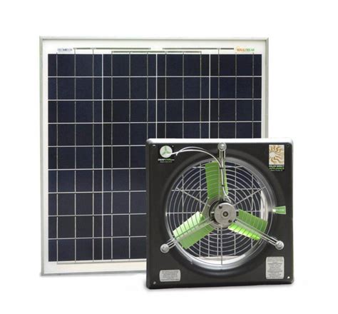 12 Bldc Snap Fan Solar Kit Fogco Environmental Systems