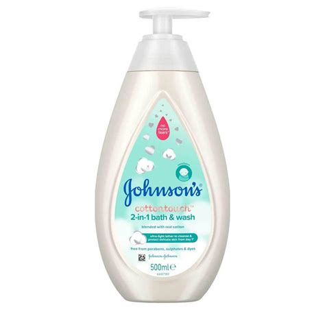 Johnsons Baby Cotton Touch 2 In 1 Bath And Wash 500ml Inish Pharmacy