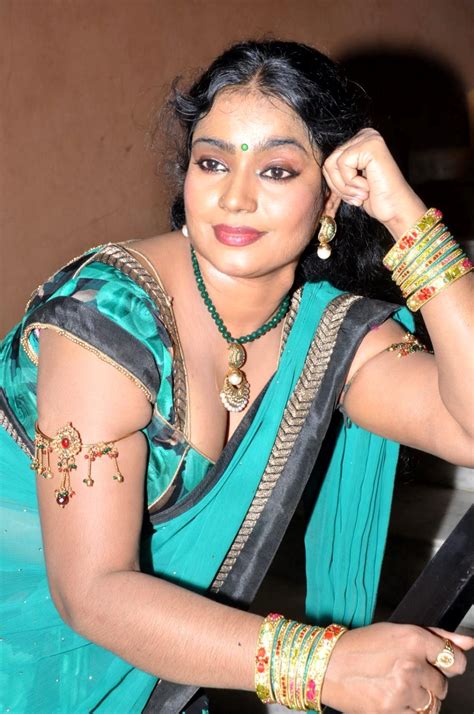 Supporting Actress Jayavani Hot Stills In Saree Hq Tollywood One Blog