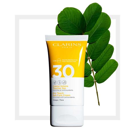 Clarins Dry Touch Facial Sun Care UVA/UVB SPF 30 50ml | Marrons Pharmacy