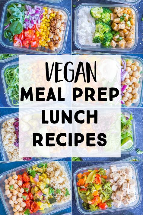 16 Vegan Meal Prep Recipes Lunch She Likes Food